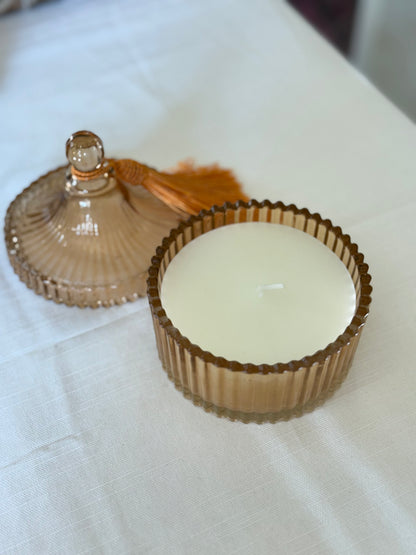 Candela Profumata 180gr in Cofanetto di Vetro