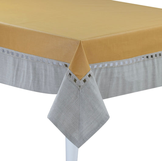 Tovaglia Idrorepellente in Lino e Cotone Ikebana Preziosa Luxury Home