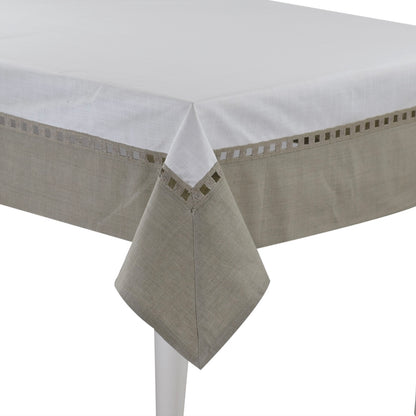 Tovaglia Idrorepellente in Lino e Cotone Ikebana Preziosa Luxury Home