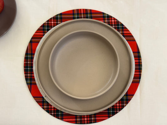 Set 6 Sotto Piatti Vingi Tiffany XMAS