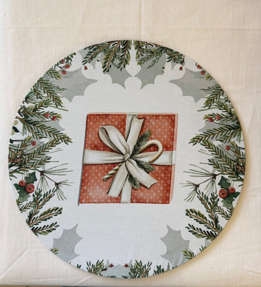 Set 6 Sotto Piatti Vingi Tiffany XMAS
