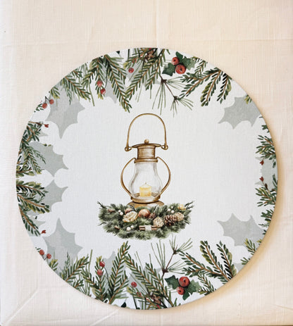 Set 6 Sotto Piatti Vingi Tiffany XMAS