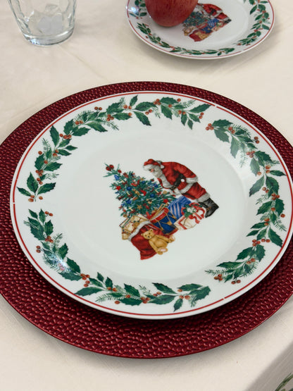 Servizio Piatti Natalizio 18 Pezzi in Porcellana - Sophie Maison Dear Santa