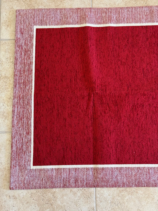 Tappeto Arredo Roma in Ciniglia 80x150 - Made in Italy, Base Antiscivolo