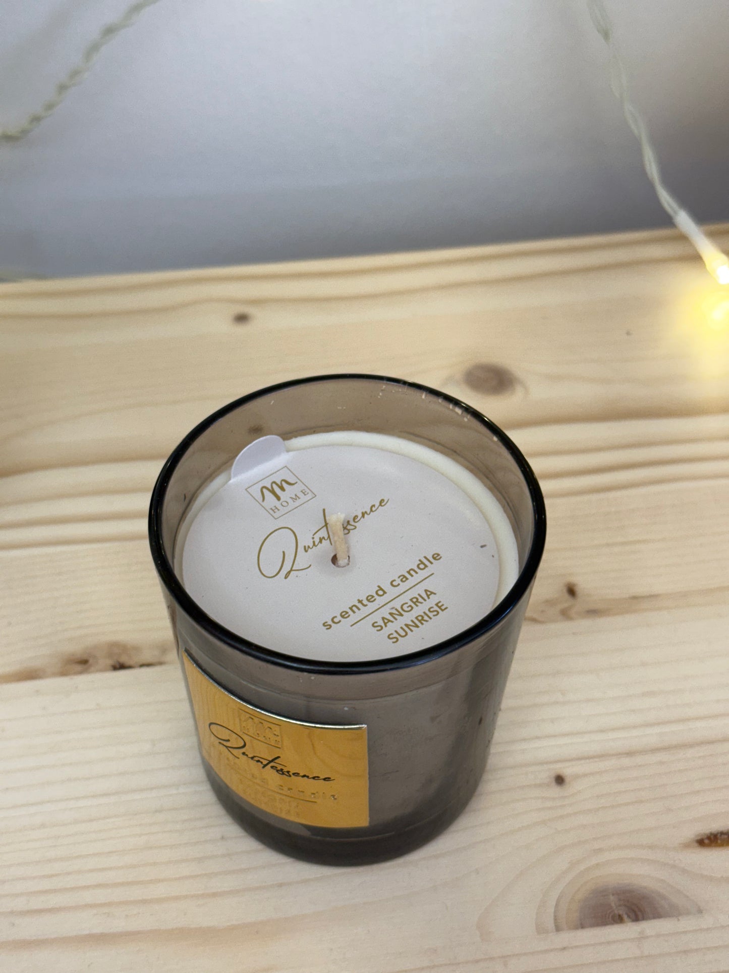 Candela Profumata in Vetro Sangria Sunrise - 200g - Durata 40 ore