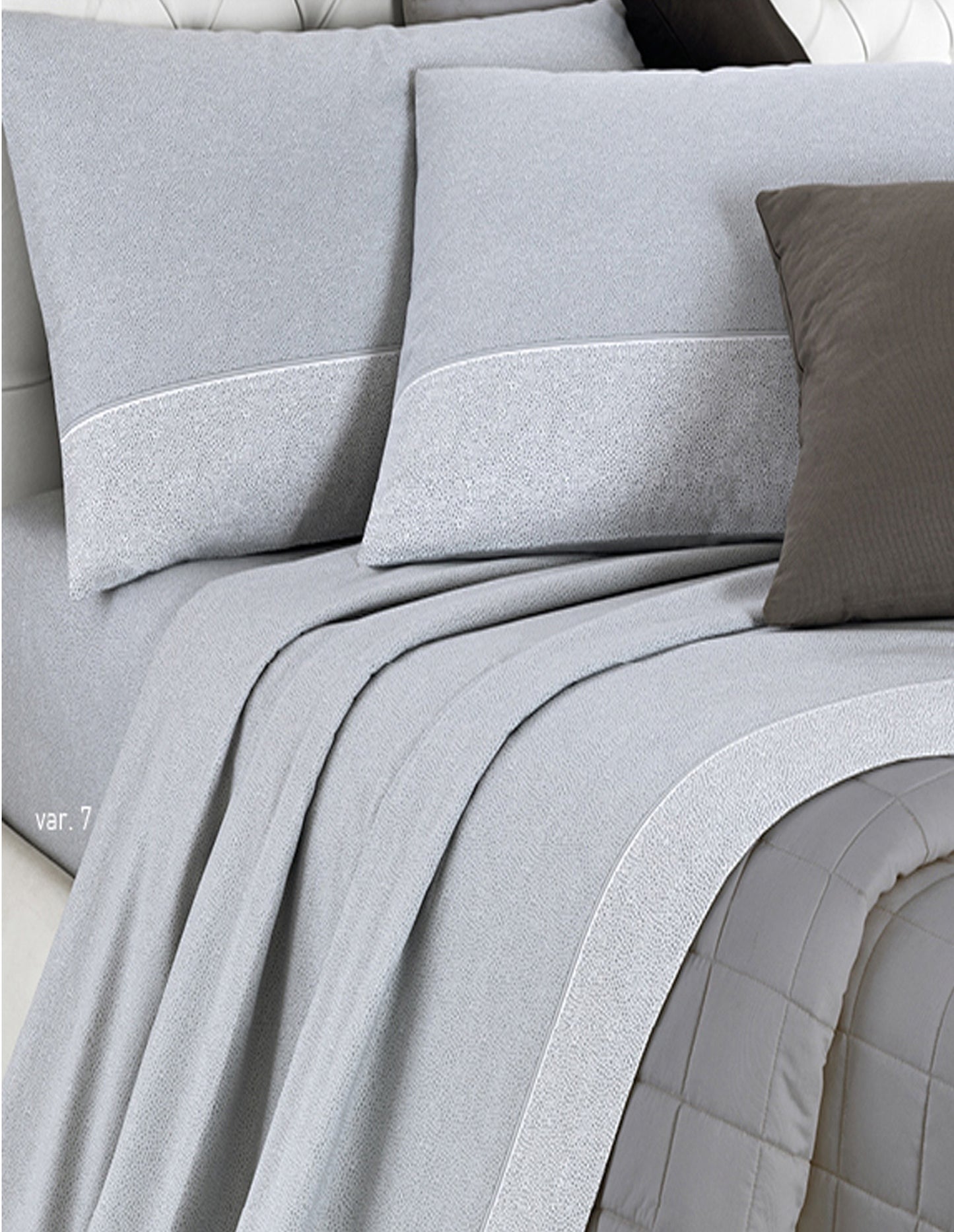 Parure Copripiumino Matrimoniale 100% Cotone - Living Class Imberti Made in Italy