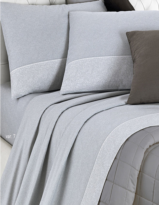 Parure Copripiumino Matrimoniale 100% Cotone - Living Class Imberti Made in Italy