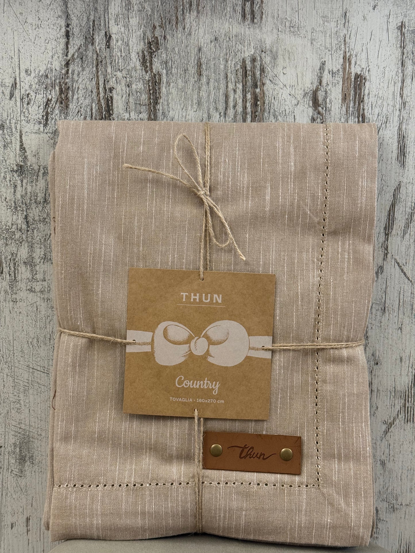 Tovaglia in Cotone Thun Country Corda