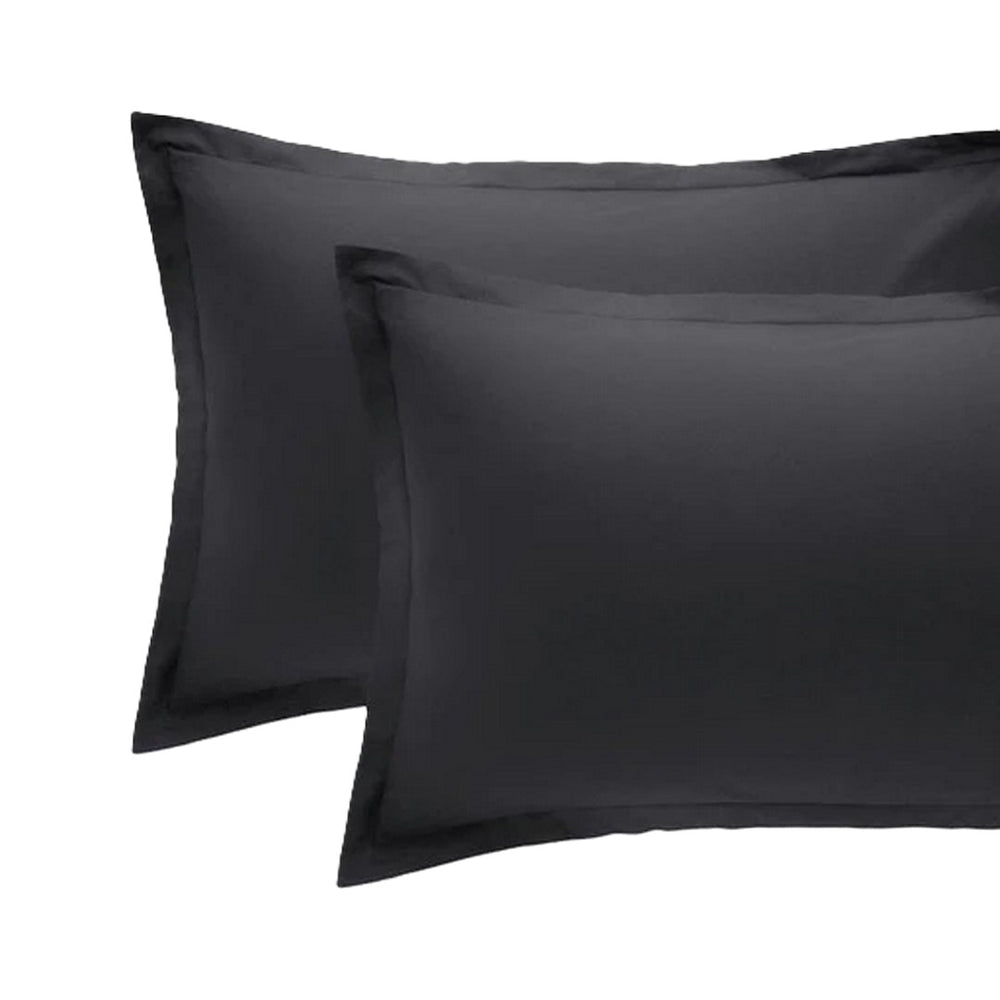 Coppia Federe Riviera Paint | 100% Cotone Madapolam 4 volants