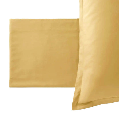 Coppia Federe Riviera Paint | 100% Cotone Madapolam 4 volants