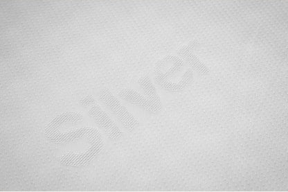 Topper Memory Matrimoniale 160x190 con Ioni d'Argento | 7 Zone Double Face 6 cm