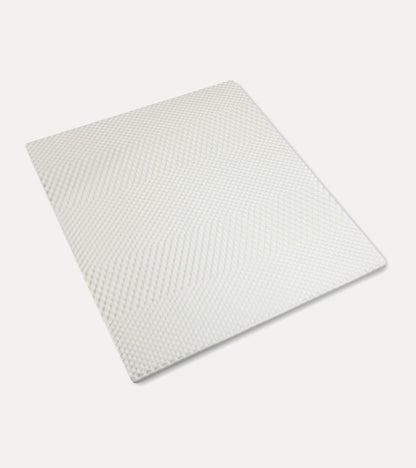 Topper Memory Matrimoniale 160x190 con Ioni d'Argento | 7 Zone Double Face 6 cm