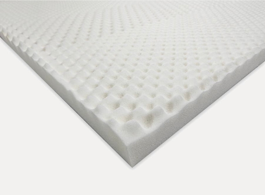 Topper Memory Matrimoniale 160x190 con Ioni d'Argento | 7 Zone Double Face 6 cm