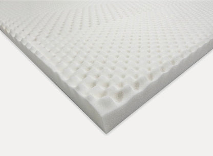 Topper Memory Matrimoniale 160x190 con Ioni d'Argento | 7 Zone Double Face 6 cm