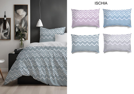 Lenzuola Matrimoniali Imberti Living Ischia in 100% Cotone