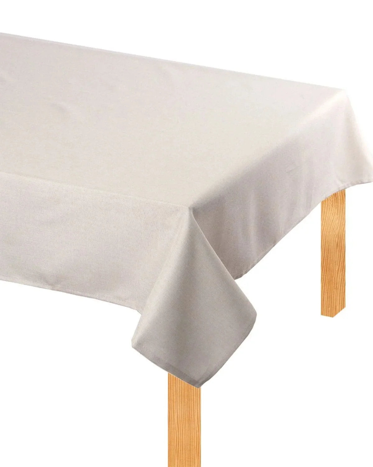 Tovaglia Antimacchia Kiki Effetto Lino 140x240 cm 12 Posti No Stiro