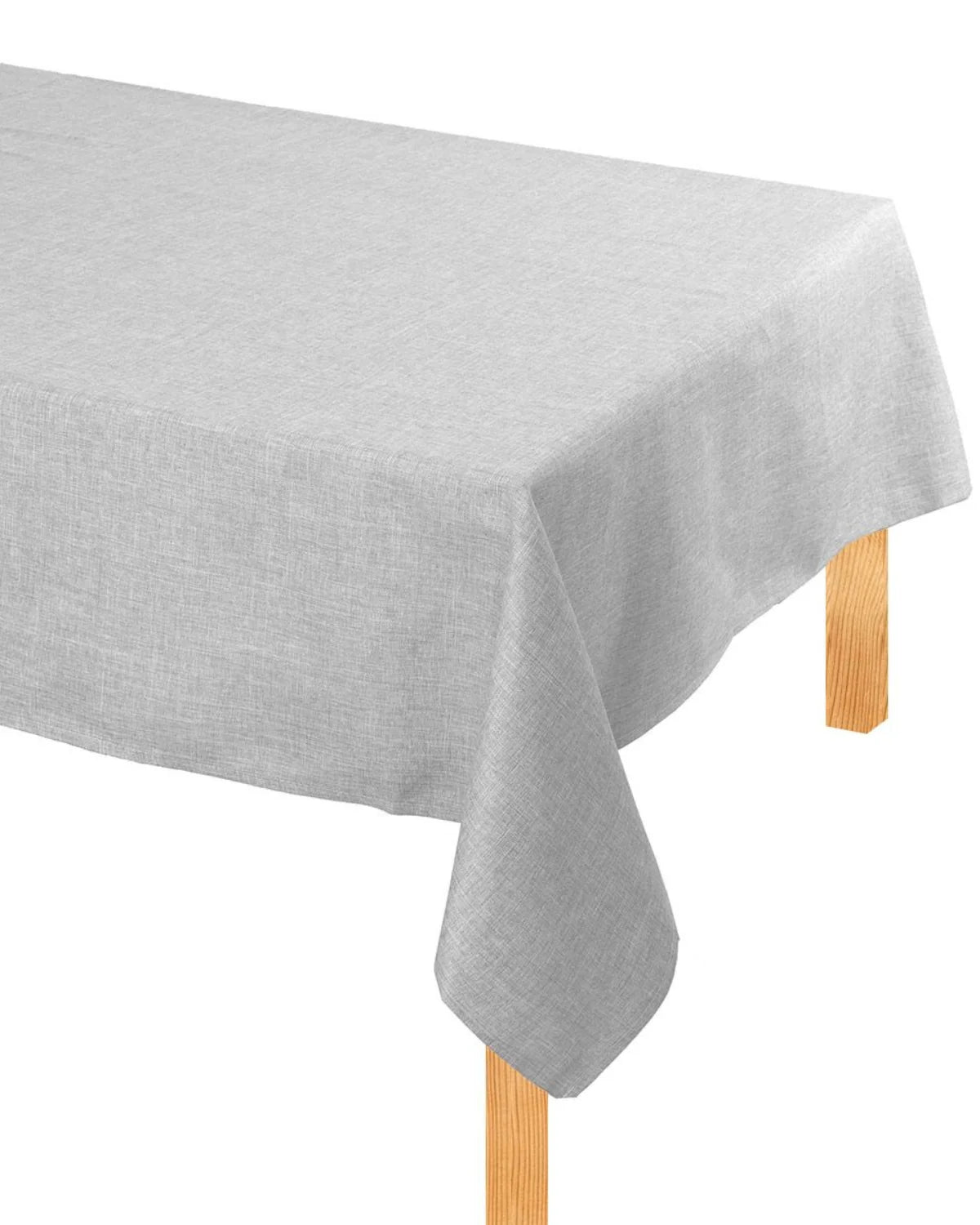 Tovaglia Antimacchia Kiki Effetto Lino 140x240 cm 12 Posti No Stiro