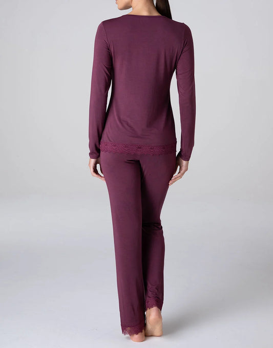 Pigiama Donna Lovable Elegant Modal Vinaccia
