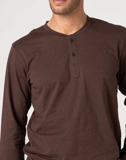 Pigiama Uomo Lovable in Cotone Jersey | Cioccolato
