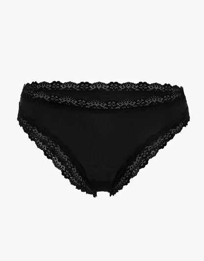 Brasiliano Donna Lovable Lacy Micro in Microfibra e Pizzo – 3x2