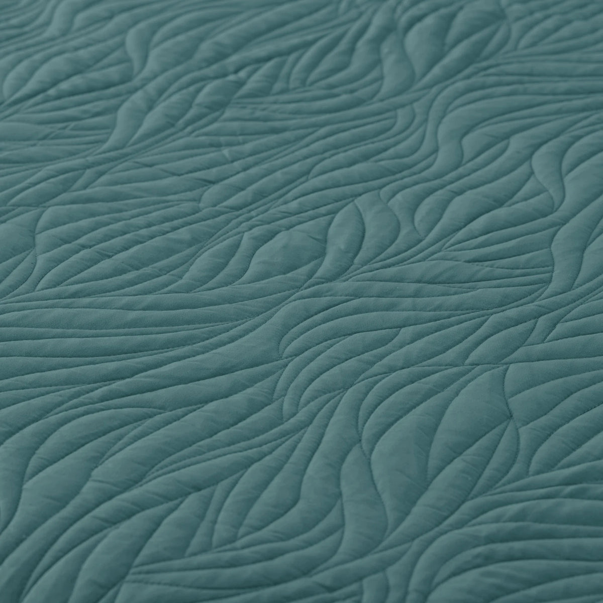 Trapuntino Matrimoniale Ricamato Keya Linea Oro 260x260 cm