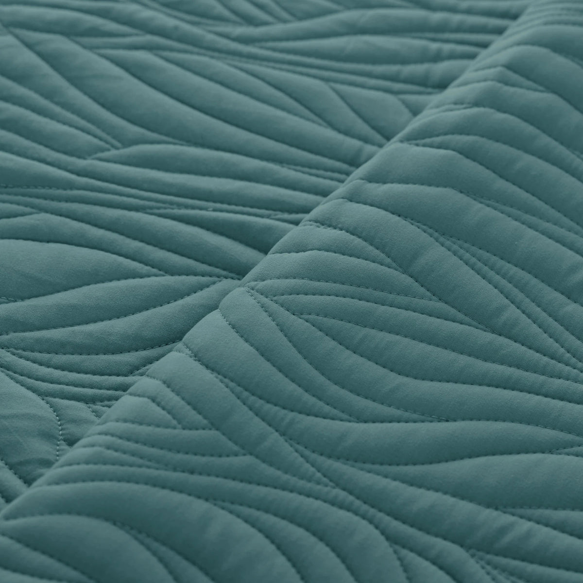 Trapuntino Matrimoniale Ricamato Keya Linea Oro 260x260 cm