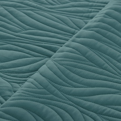 Trapuntino Matrimoniale Ricamato Keya Linea Oro 260x260 cm