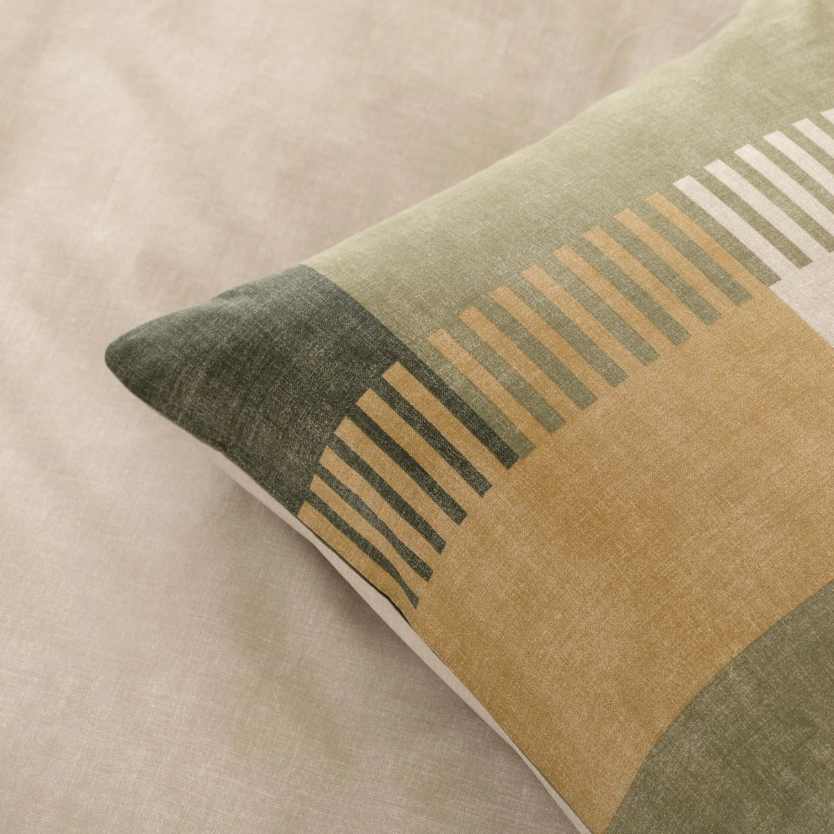 Parure Copripiumino Matrimoniale Parker Riviera in Cotone – Fantasia Geometrica Patchwork