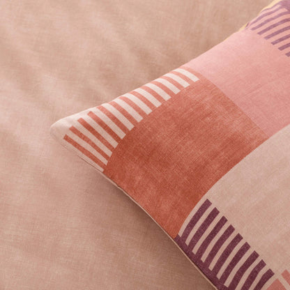 Parure Copripiumino Matrimoniale Parker Riviera in Cotone – Fantasia Geometrica Patchwork
