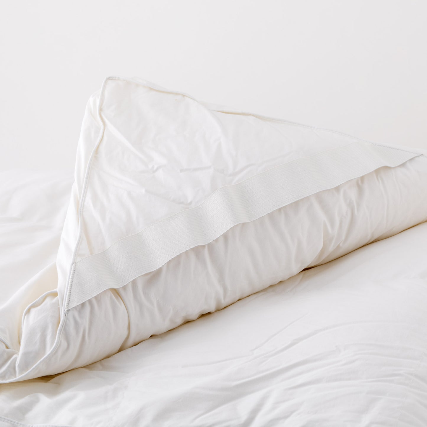 Topper Singolo Riviera 90x200+5 cm in Cotone Percalle