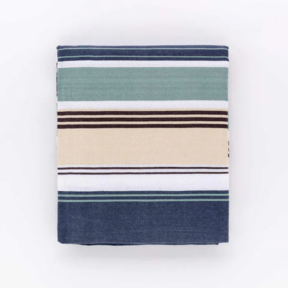 Tovaglia Tinto in Filo Stripe Linea Oro 100% Cotone 6 e 12 Posti
