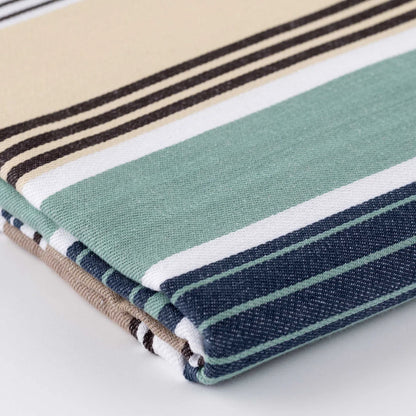 Tovaglia Tinto in Filo Stripe Linea Oro 100% Cotone 6 e 12 Posti