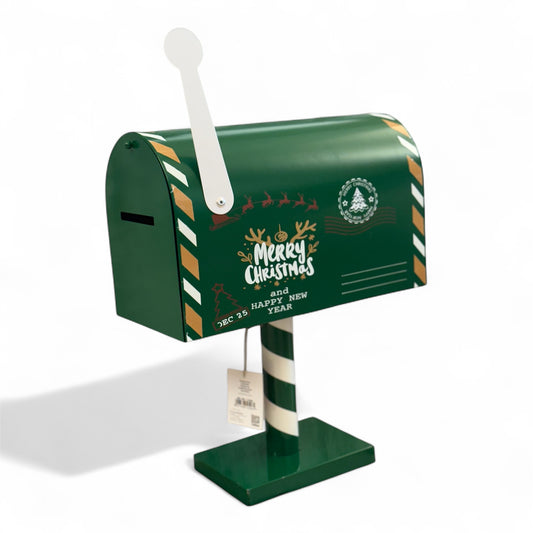 Cassetta Posta Lettere Natalizia AD in Ferro 32,5x16,5