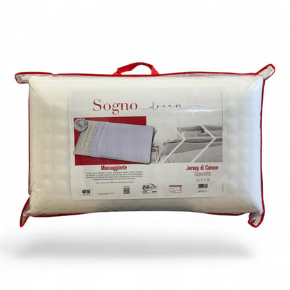 Guanciale Memory Sogno Massaggiante 42x72 h18 by Niucci