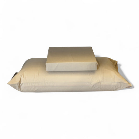 Completo Letto Tinta Unita Di Maestro in Morbido Percalle