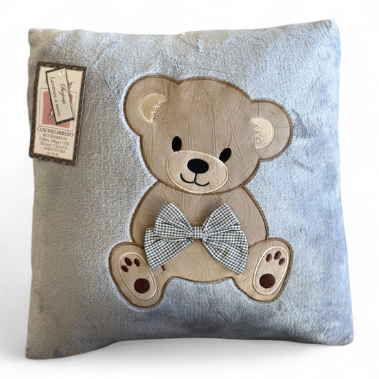 Cuscino Arredo Lilly in Coral Sfoderabile 45x45 con Imbottitura