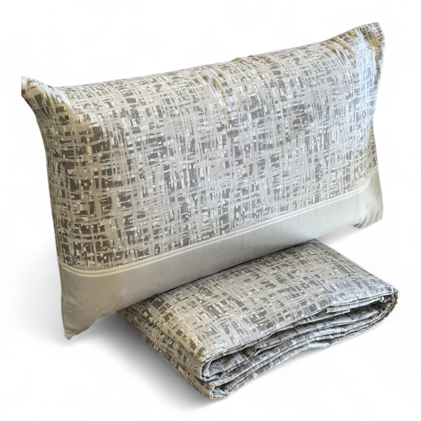 Completo Lenzuola Matrimoniale Maxi in Flanella Imberti Stile Modello Norcia