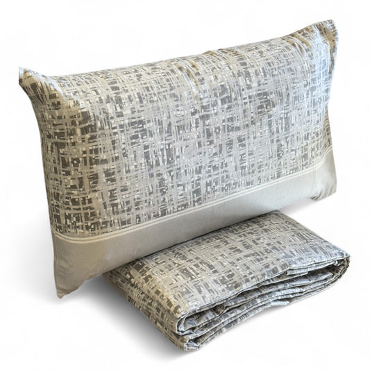 Completo Lenzuola Matrimoniale Maxi in Flanella Imberti Stile Modello Norcia