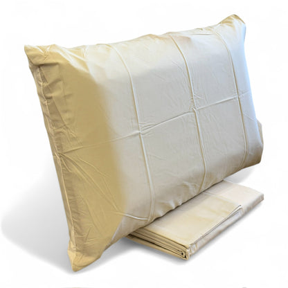 Compripiumino Matrimoniale Double-Face in Puro Cotone Tinta Unita