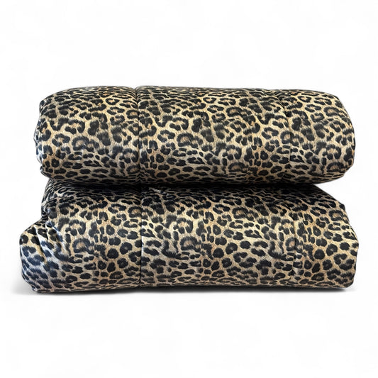 Trapunta in Velluto Animalier Matrimoniale Nami Collection