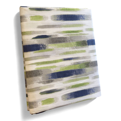 Copripiumino Matrimoniale Biancaluna Cocò Arya in 100% Cotone - Moderno a Righe