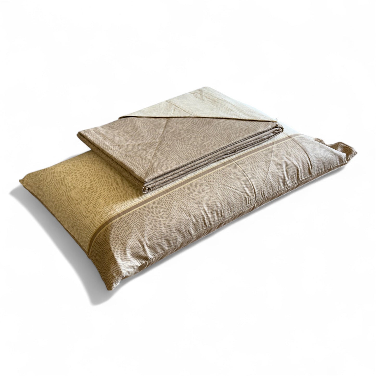 Copripiumo Matrimoniale Biancaluna Tramonti Dern in Cotone 100% - Reversibile