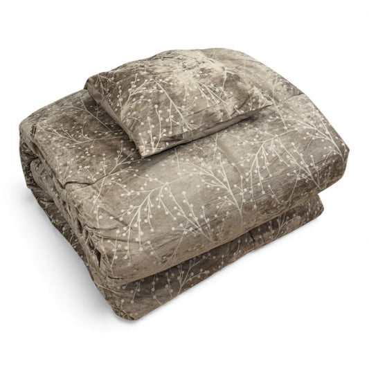 Trapunta Invernale Love & Joy in Velluto Matrimoniale