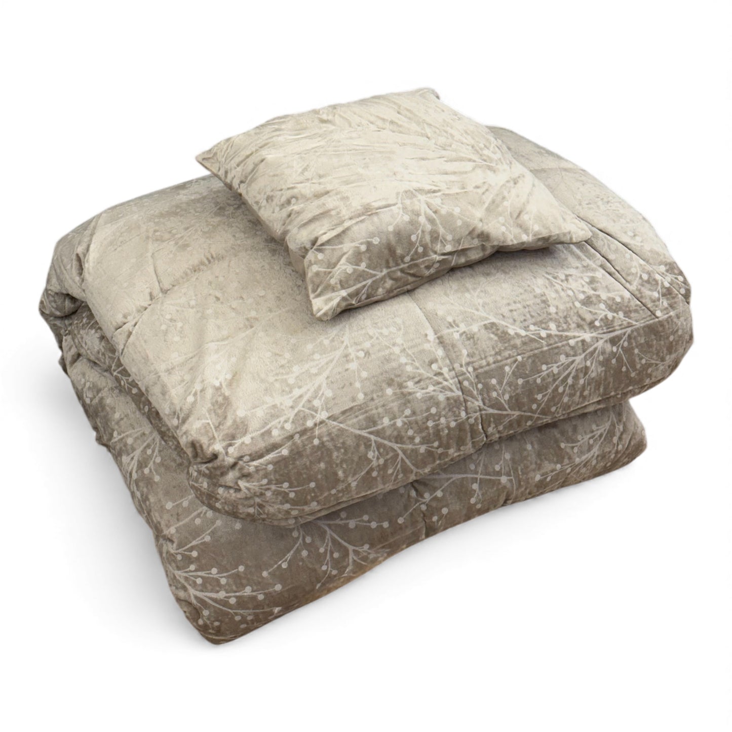 Trapunta Invernale Love & Joy in Velluto Matrimoniale