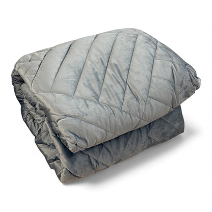 Trapunta in Velluto 260x260 Diaol Velvet - Effetto Piuma - Morbidissima