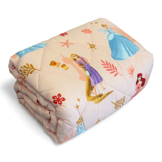 Trapunta Principesse Disney Singola - Cenerentola, Ariel e Rapunzel