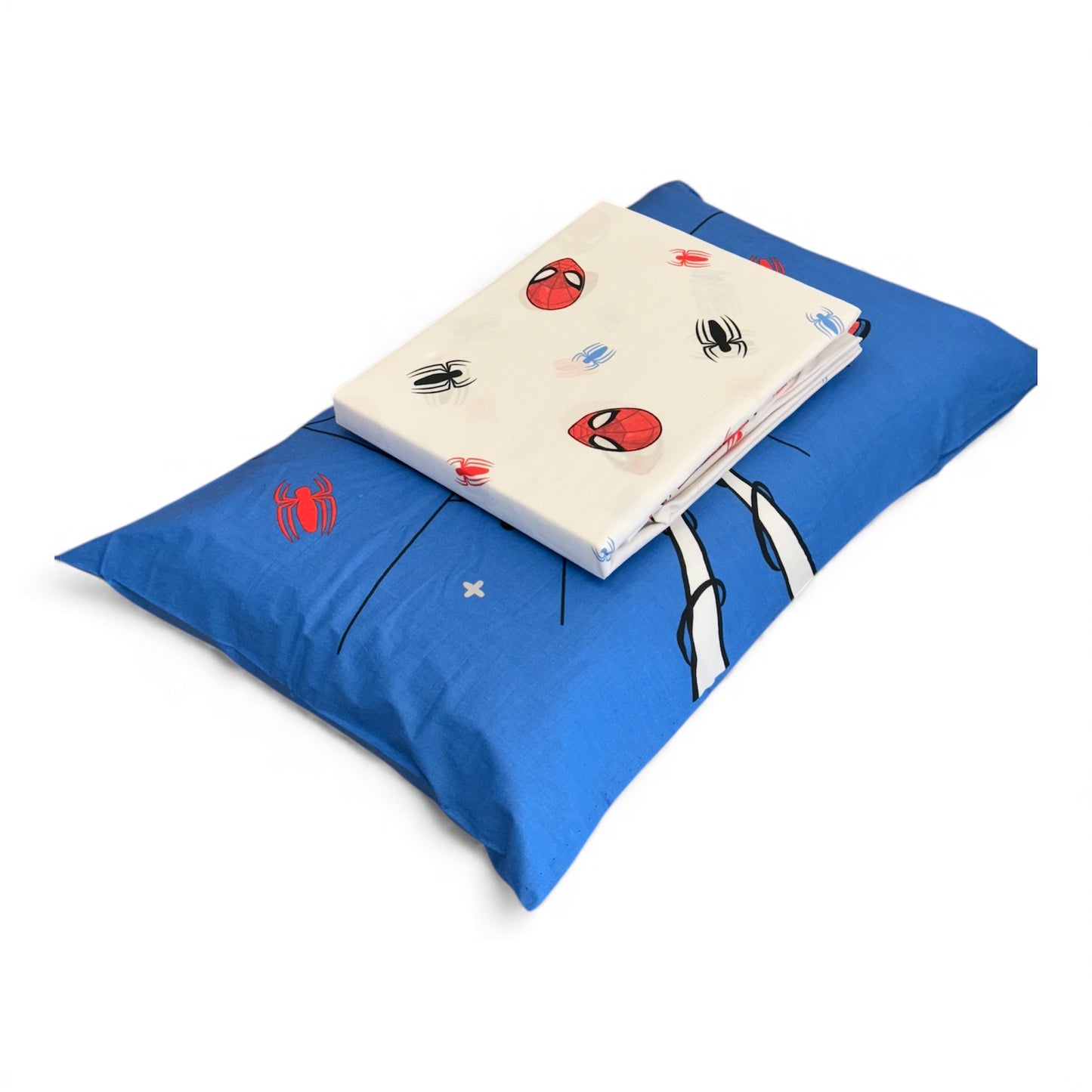 Completo Lenzuola Singolo Spider-Man Spidey Caleffi - 100% Cotone