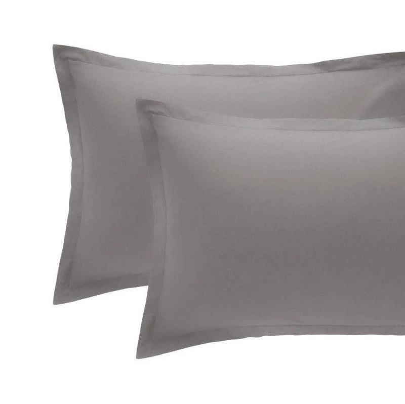 Coppia Federe Riviera Paint | 100% Cotone Madapolam 4 volants