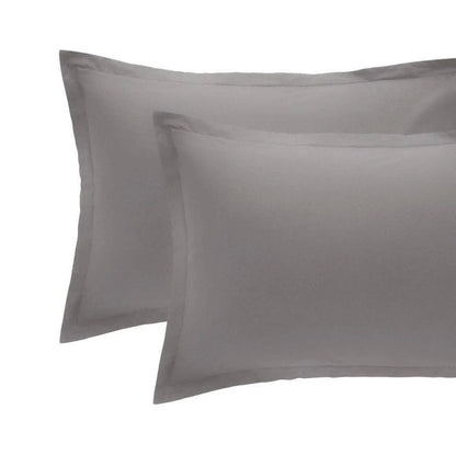 Coppia Federe Riviera Paint | 100% Cotone Madapolam 4 volants