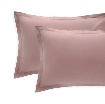 Coppia Federe Riviera Paint | 100% Cotone Madapolam 4 volants